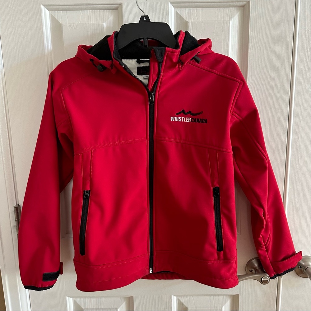 Whistler Canada Jacket Red Youth Size L (10-12)